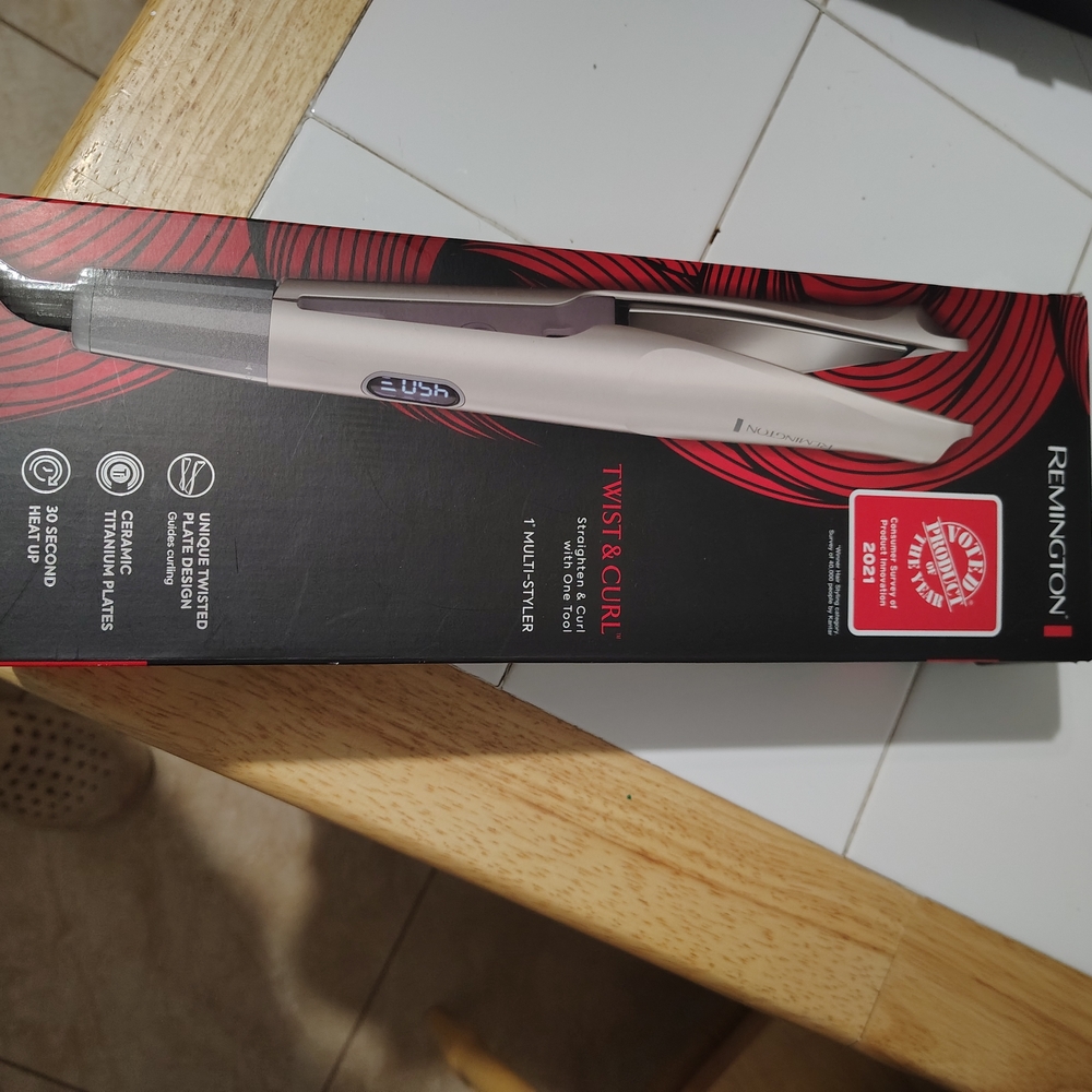 Remington Twist & Curl Hair Styler - White